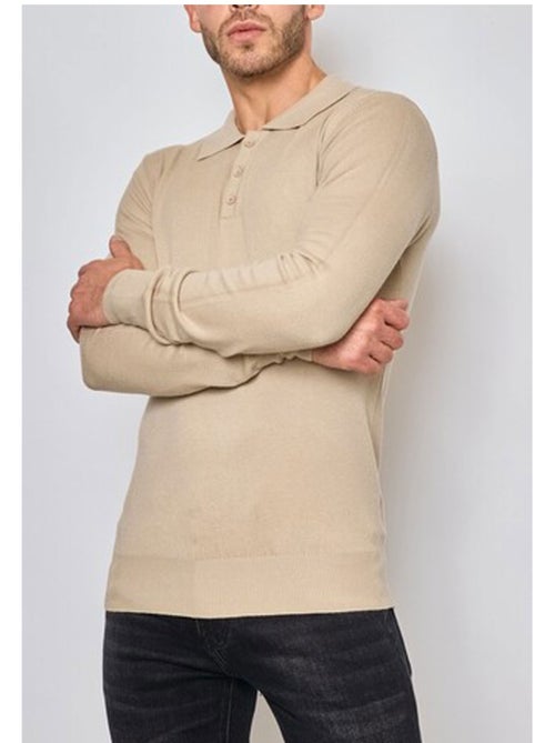 Pull col polo Kebello - Kiabi
