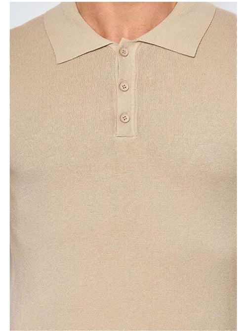 Pull col polo Kebello - Kiabi