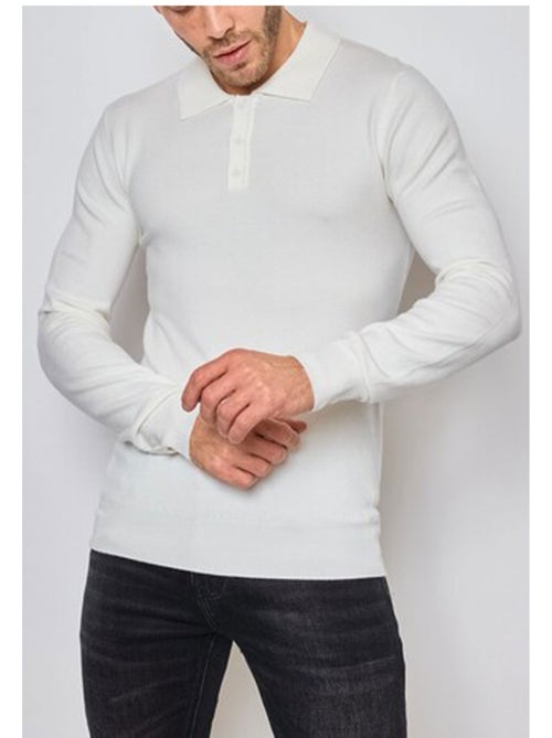 Pull col polo Kebello - Kiabi