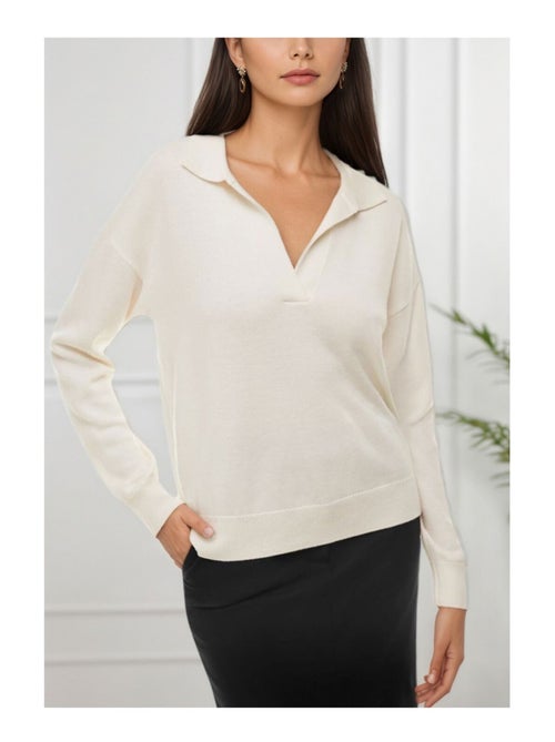 Pull col Polo Kebello - Kiabi