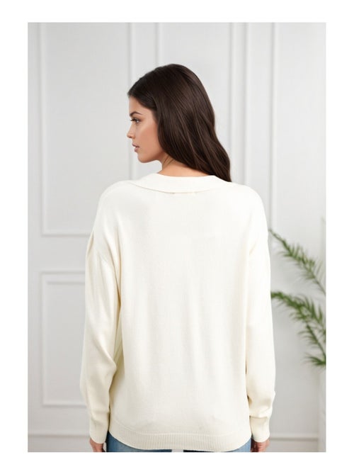 Pull col Polo Kebello - Kiabi