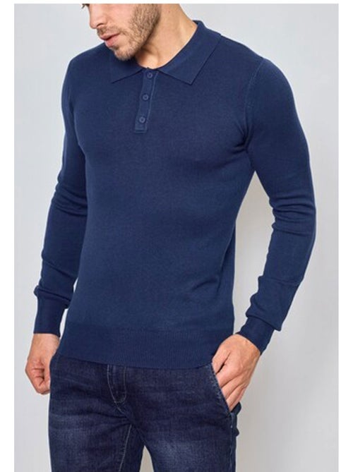 Pull col polo Kebello - Kiabi