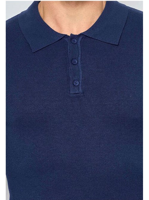 Pull col polo Kebello - Kiabi