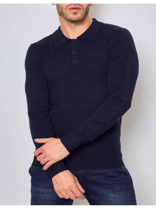 Pull col polo Kebello - Kiabi