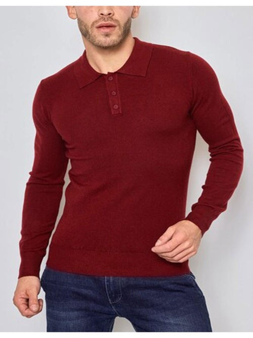 Pull col polo Kebello - Kiabi