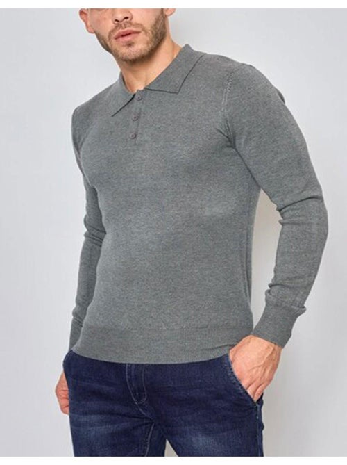 Pull col polo Kebello - Kiabi