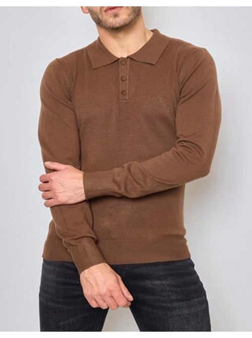 Pull col polo Kebello - Kiabi