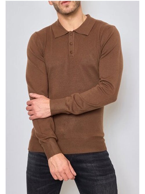 Pull col polo Kebello - Kiabi