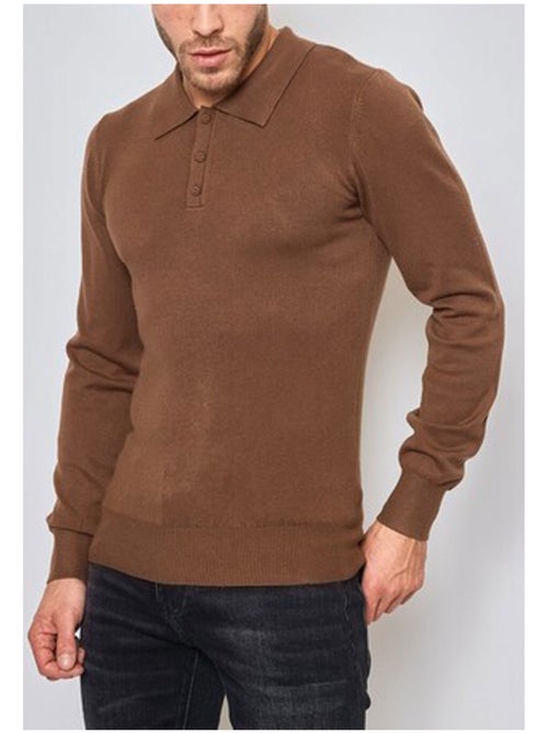 Pull col polo Kebello - Kiabi