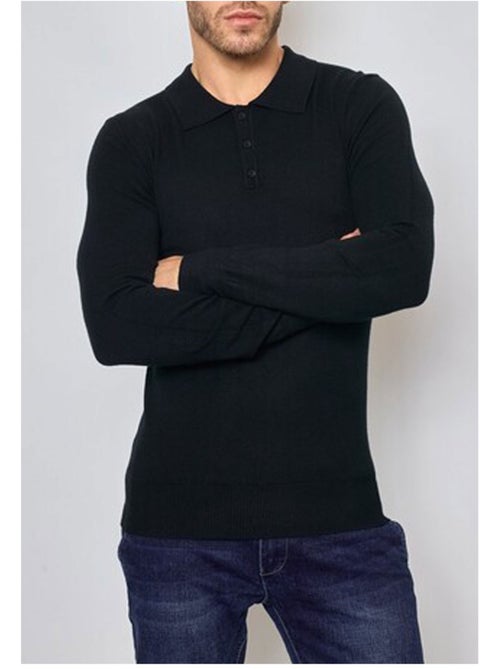 Pull col polo Kebello - Kiabi