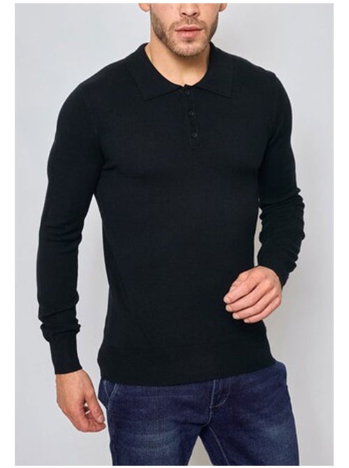 Pull col polo Kebello - Kiabi