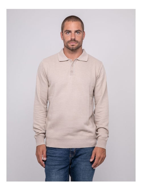 Pull col polo LOMEDI - Kiabi