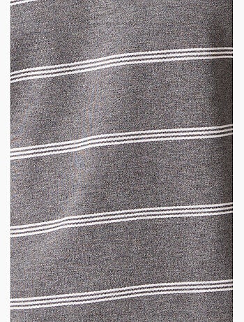 Pull col polo rayé - Damart