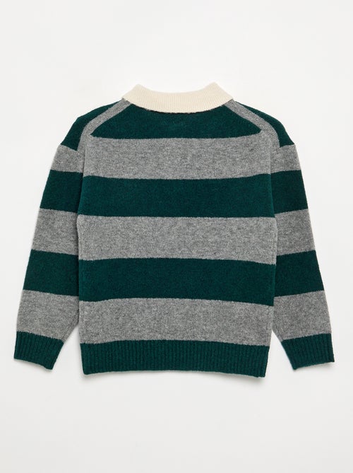 Pull col polo - Kiabi