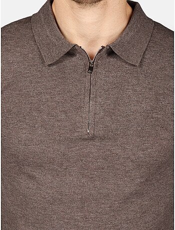 Pull col polo ? zip - Kenzarro