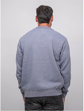 Pull col polo zippé larmoti