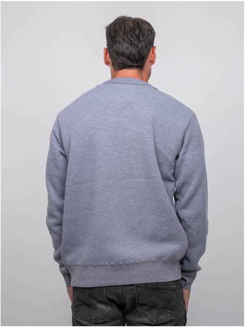 Pull col polo zippé larmoti - Kiabi