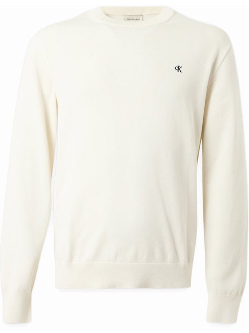 Pull col rond - calvin klein - Kiabi