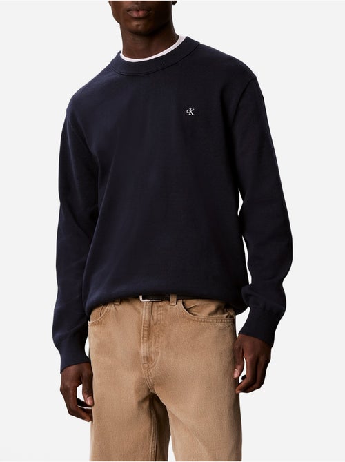 Pull col rond - calvin klein - Kiabi