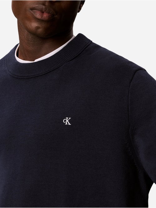 Pull col rond - calvin klein - Kiabi