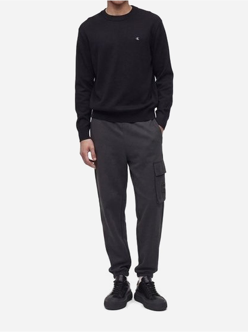 Pull col rond - calvin klein Noir - Kiabi