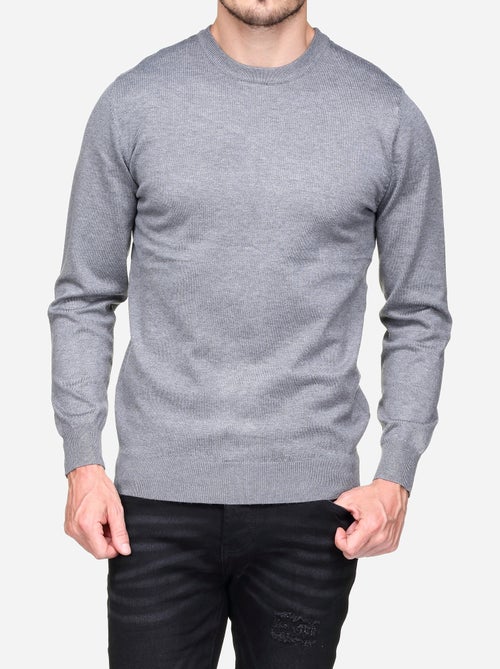 Pull col rond - Frilivin - Kiabi
