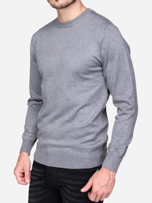 Pull col rond - Frilivin - Kiabi