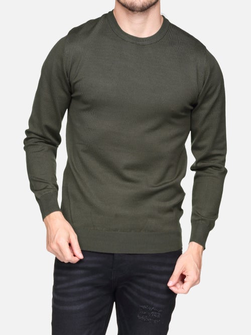 Pull col rond - Frilivin - Kiabi