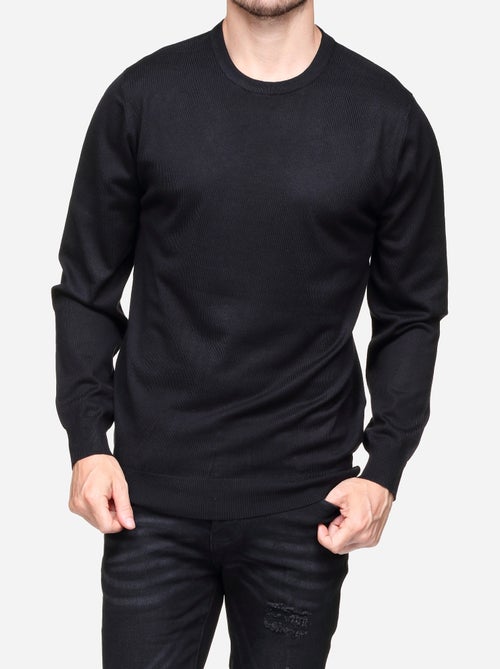 Pull col rond - Frilivin - Kiabi
