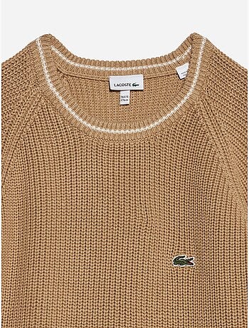 Pull col rond - lacoste