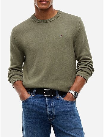 Pull col rond - tommy jeans