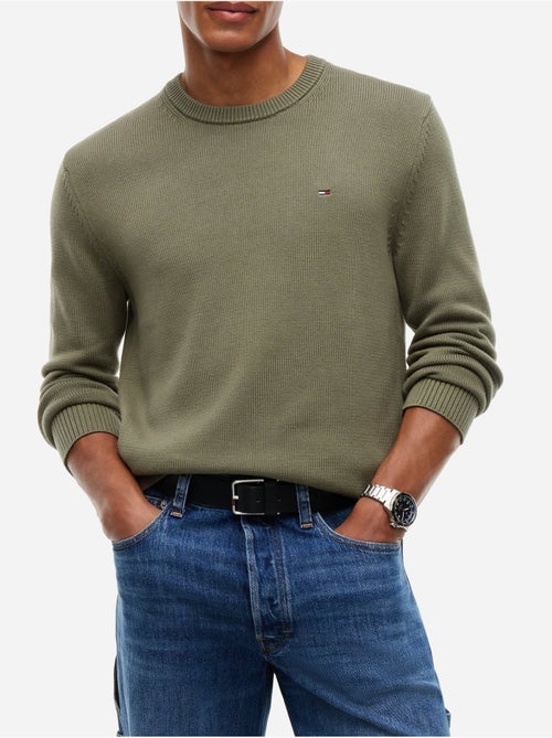 Pull col rond - tommy jeans - Kiabi