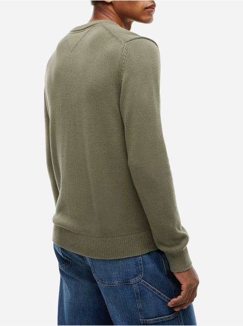 Pull col rond - tommy jeans - Kiabi