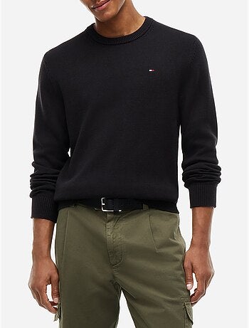 Pull col rond - tommy jeans