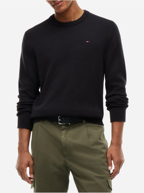 Pull col rond - tommy jeans - Kiabi