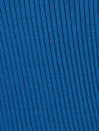 Pull col rond 50% laine mérinos, uni et rayé - Damart