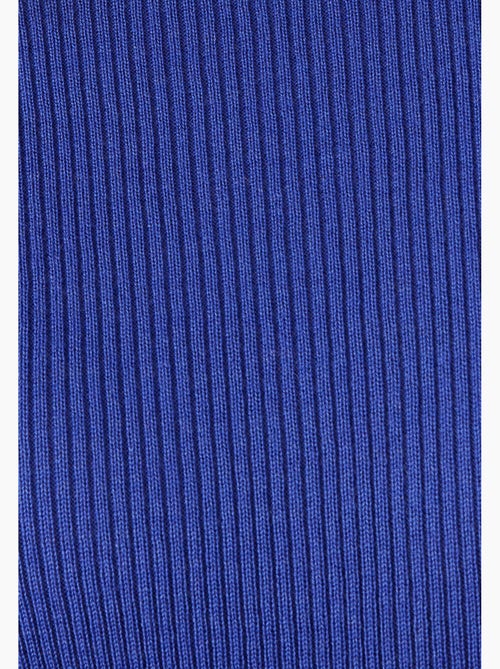 Pull col rond 50% laine mérinos, uni et rayé - Damart - Kiabi
