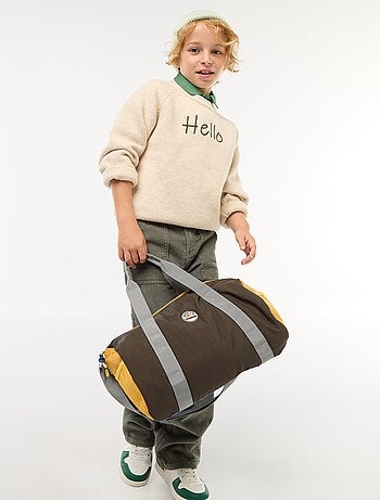 Pull col rond animé