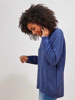 Pull col rond basique - Kiabi