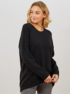 Pull col rond basique - Kiabi