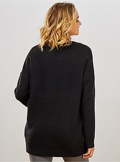 Pull col rond basique - Kiabi