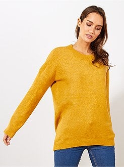 Pull col rond basique - Kiabi