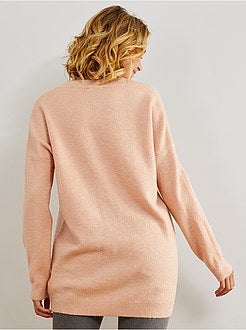 Pull col rond basique - Kiabi