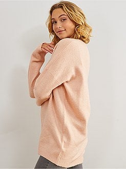 Pull col rond basique - Kiabi