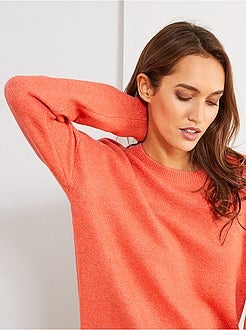 Pull col rond basique - Kiabi