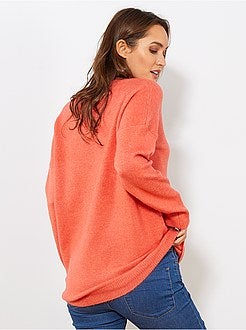 Pull col rond basique - Kiabi