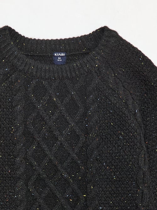 Pull col rond chaud uni - Kiabi