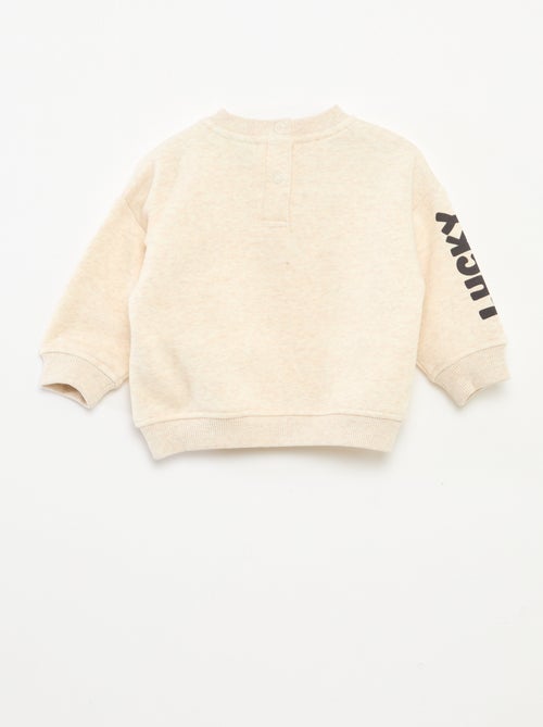 Pull col rond 'Disney' 'Dalmatien' uni - Kiabi