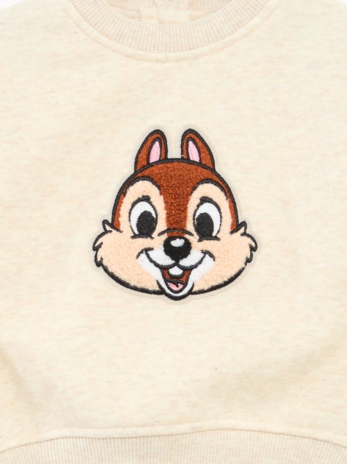 Pull col rond 'Disney' 'Tic&tac' uni - Kiabi