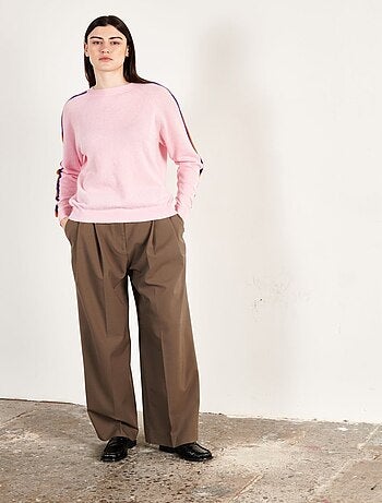 Pull col rond en cachemire ZAYA 19